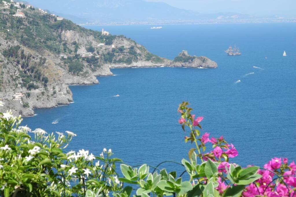 Blumavy Villa Praiano Bagian luar foto