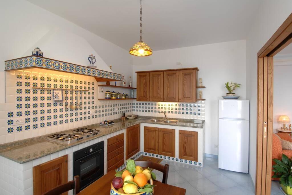 Blumavy Villa Praiano Bagian luar foto